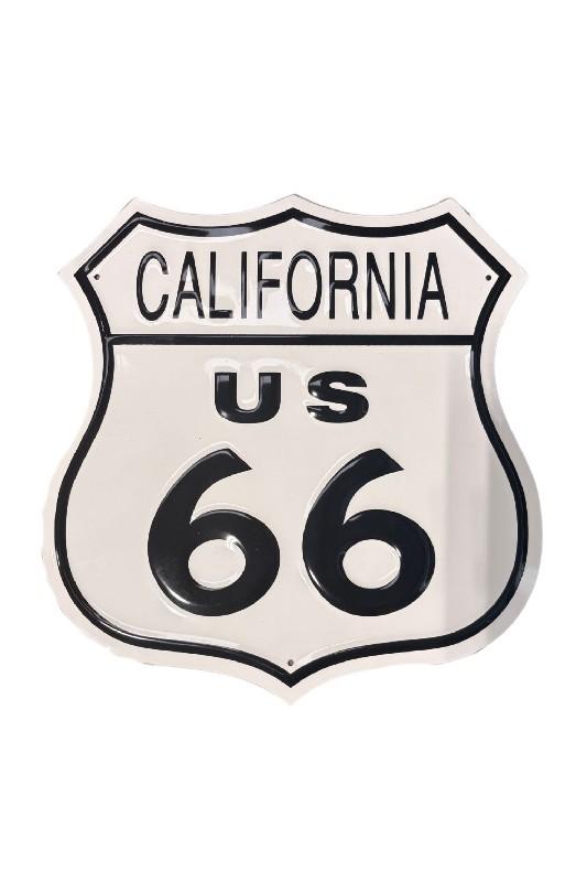 California Route 66 Metal Sign